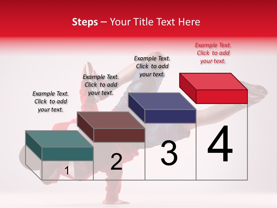 Balance Performance Handstand PowerPoint Template