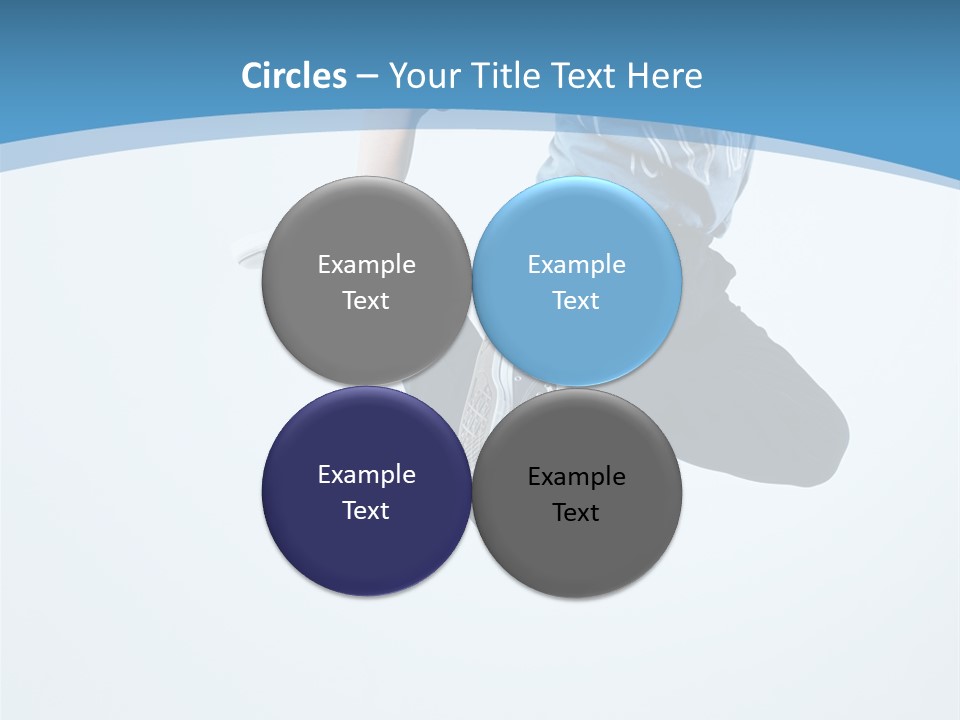 Moving Male Breakdancing PowerPoint Template