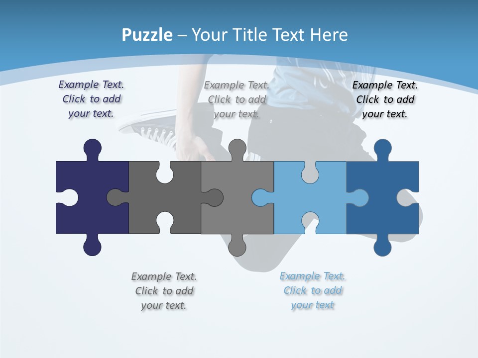 Moving Male Breakdancing PowerPoint Template