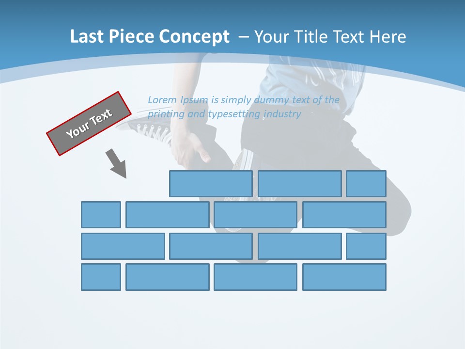 Moving Male Breakdancing PowerPoint Template