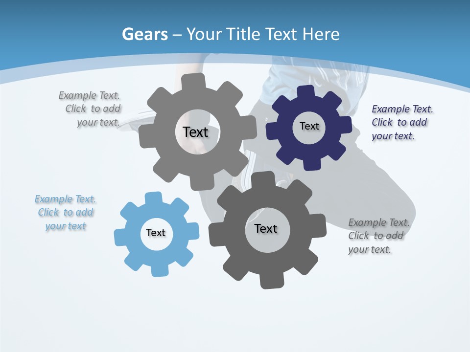 Moving Male Breakdancing PowerPoint Template