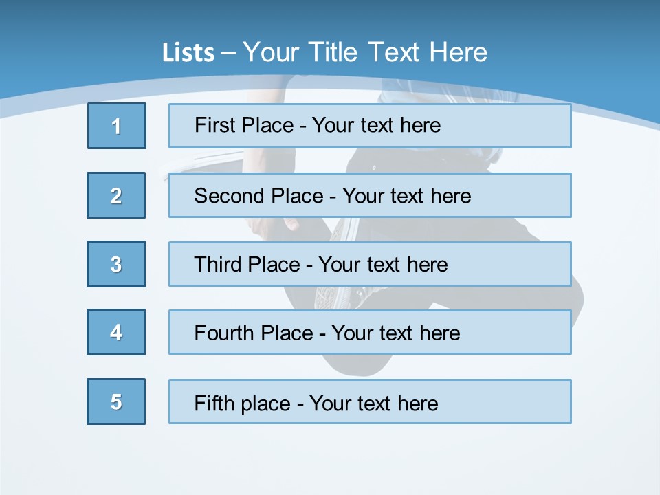 Moving Male Breakdancing PowerPoint Template