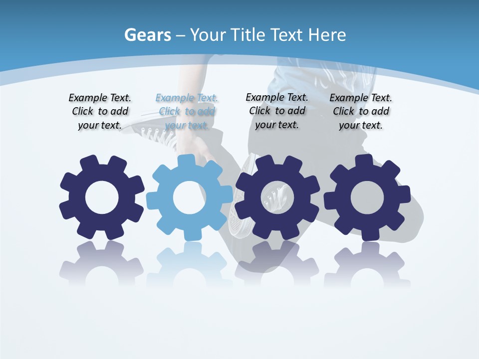 Moving Male Breakdancing PowerPoint Template