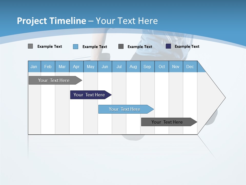 Moving Male Breakdancing PowerPoint Template