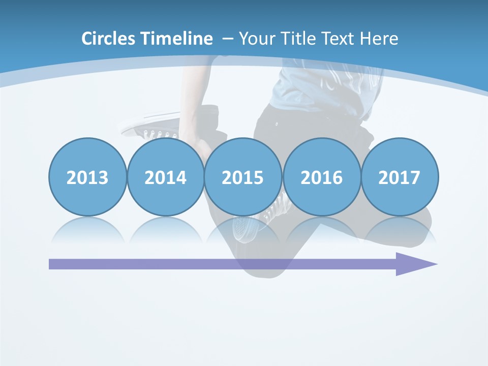 Moving Male Breakdancing PowerPoint Template