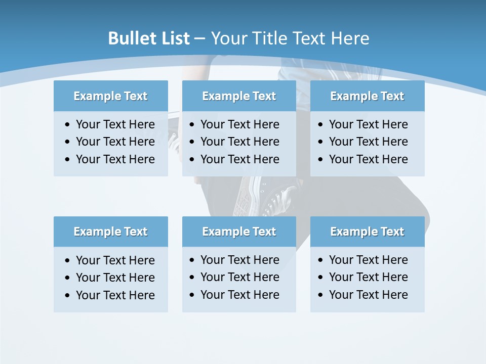 Moving Male Breakdancing PowerPoint Template