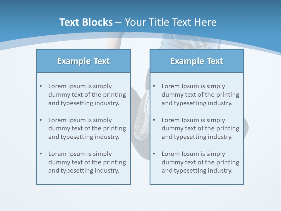 Moving Male Breakdancing PowerPoint Template