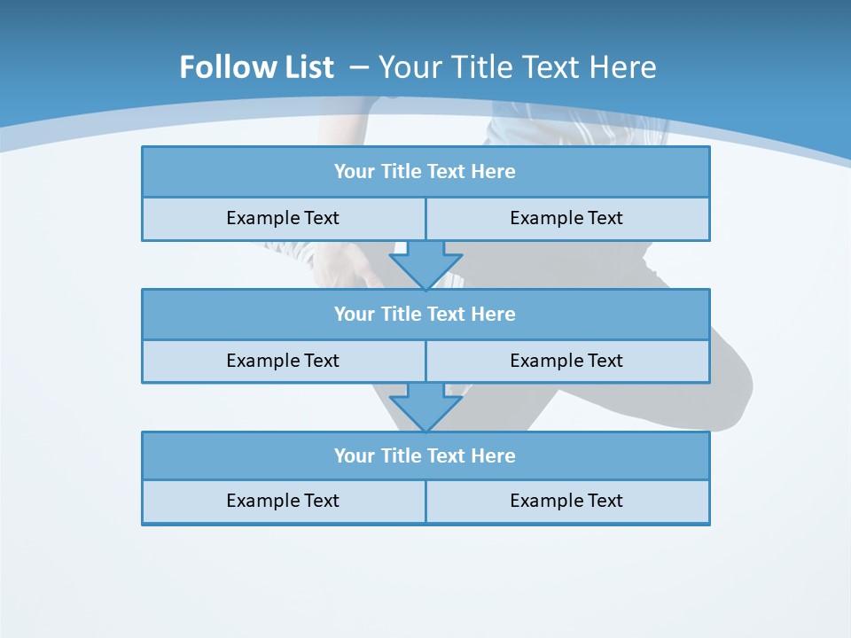 Moving Male Breakdancing PowerPoint Template