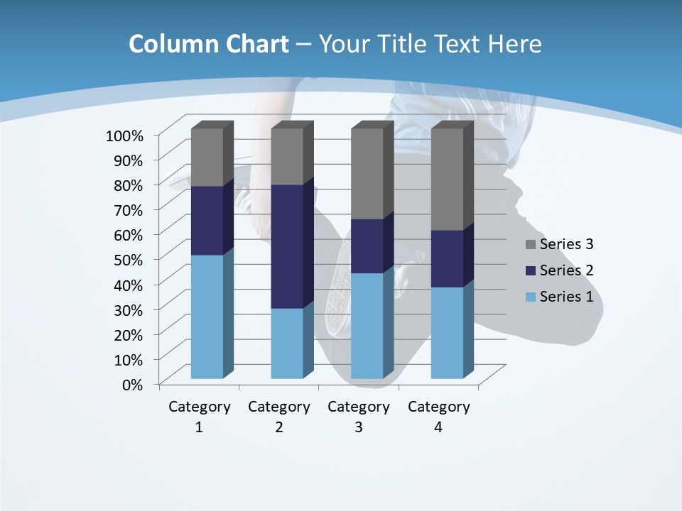 Moving Male Breakdancing PowerPoint Template