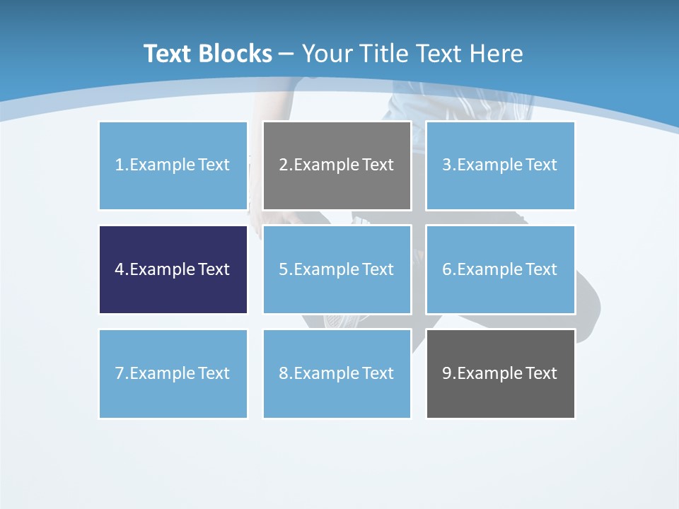 Moving Male Breakdancing PowerPoint Template