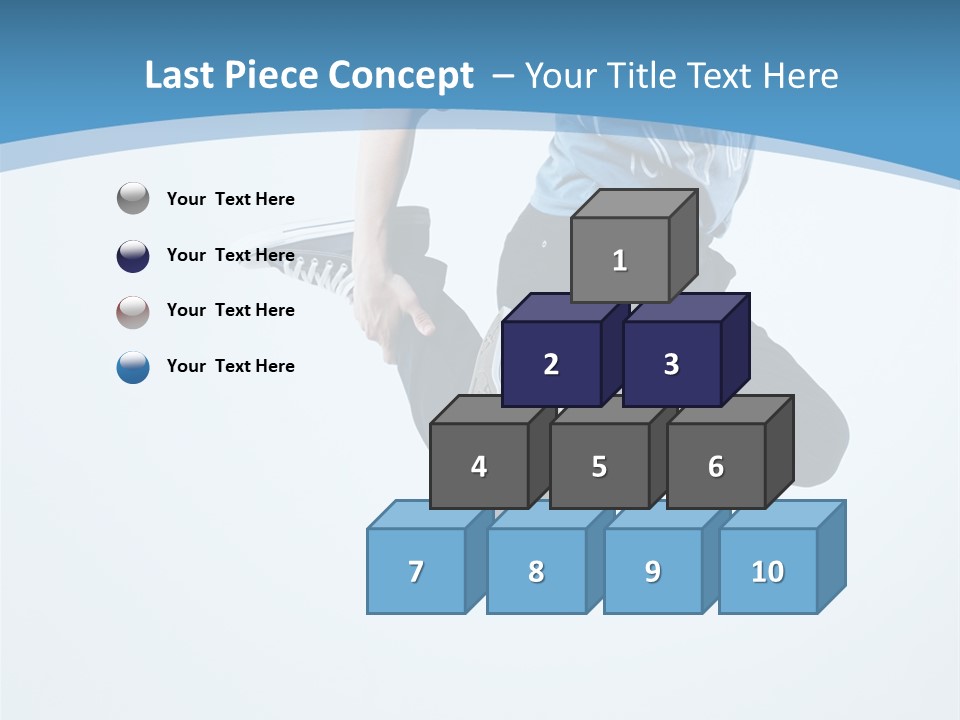 Moving Male Breakdancing PowerPoint Template