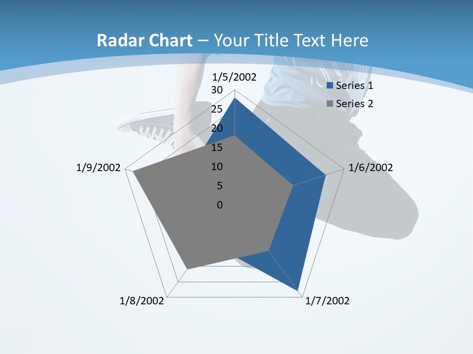 Moving Male Breakdancing PowerPoint Template