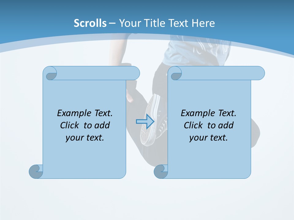 Moving Male Breakdancing PowerPoint Template
