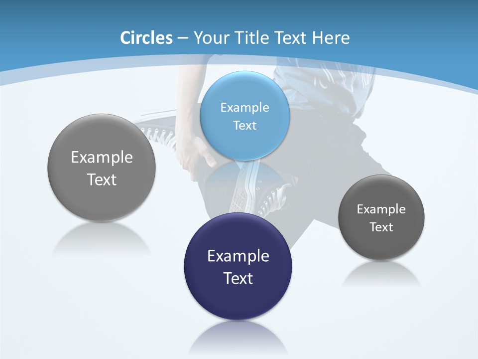 Moving Male Breakdancing PowerPoint Template