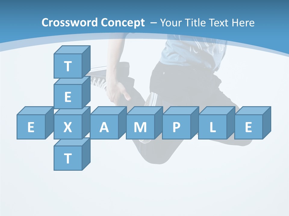 Moving Male Breakdancing PowerPoint Template