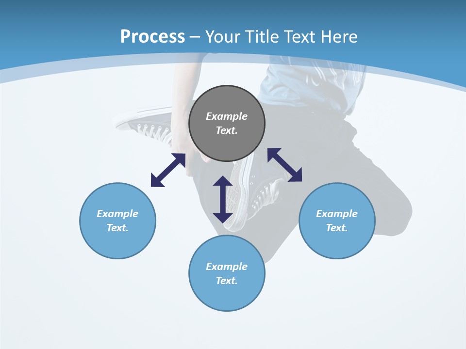 Moving Male Breakdancing PowerPoint Template