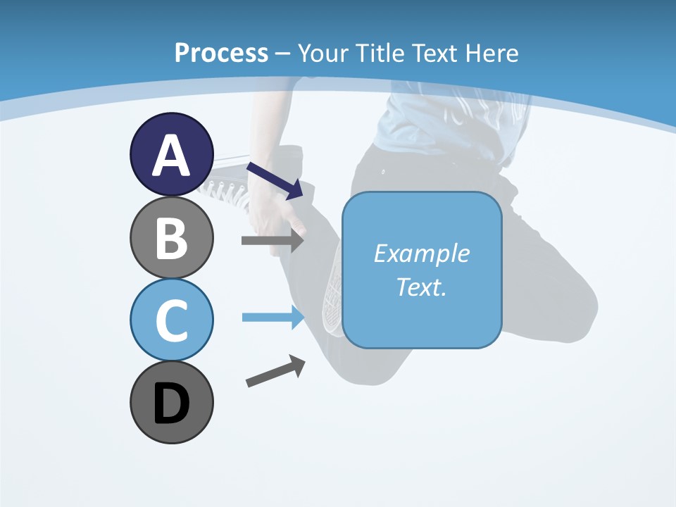 Moving Male Breakdancing PowerPoint Template