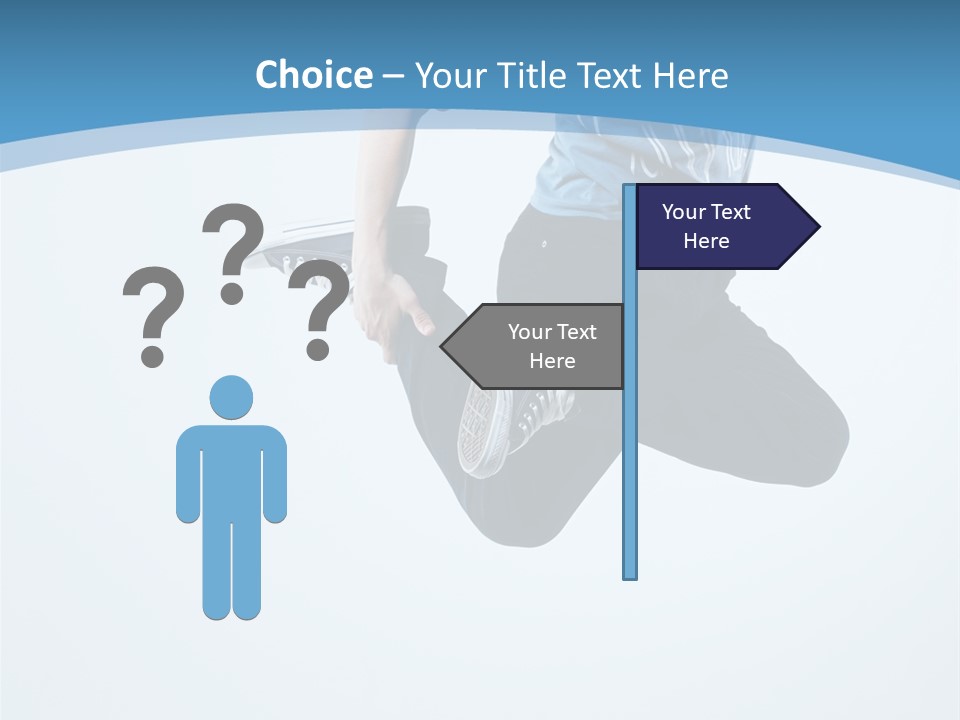 Moving Male Breakdancing PowerPoint Template