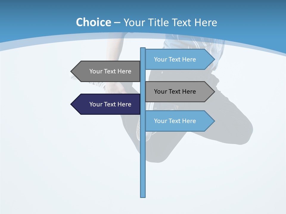 Moving Male Breakdancing PowerPoint Template