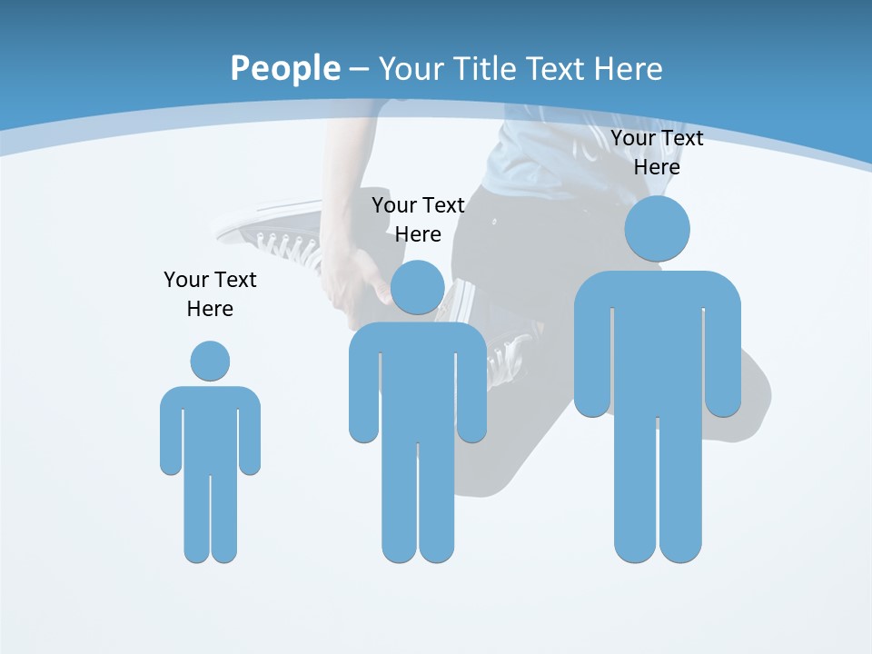 Moving Male Breakdancing PowerPoint Template