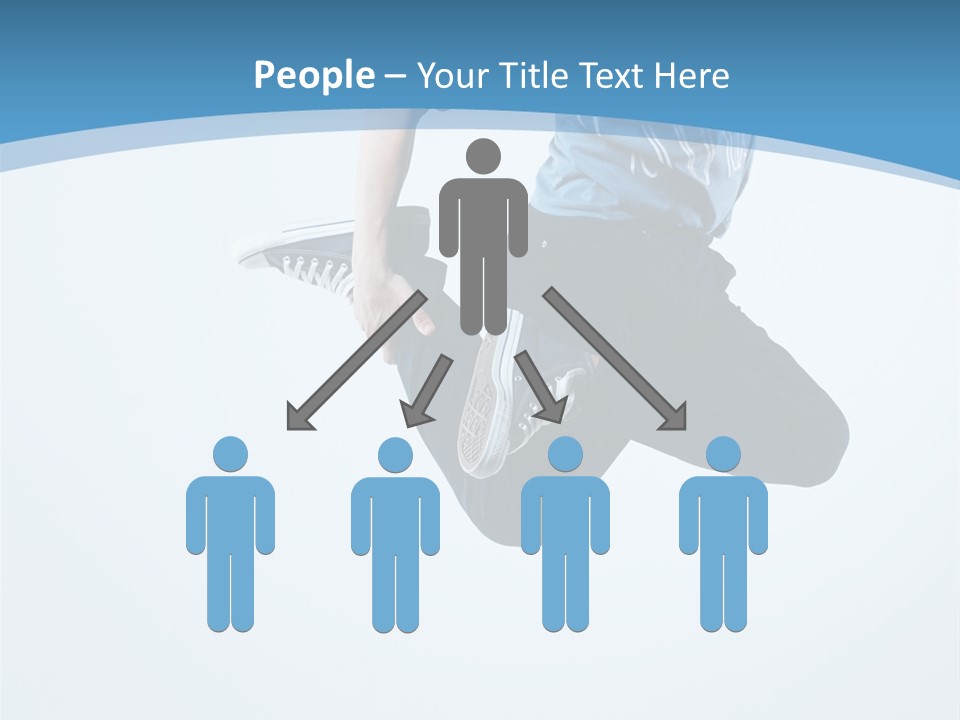 Moving Male Breakdancing PowerPoint Template