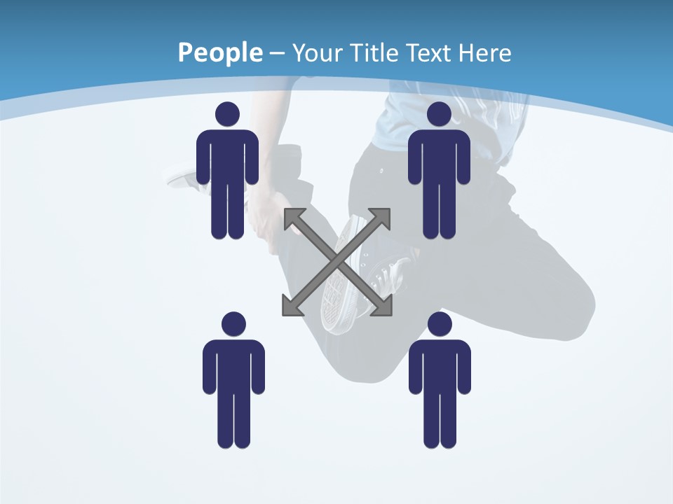 Moving Male Breakdancing PowerPoint Template