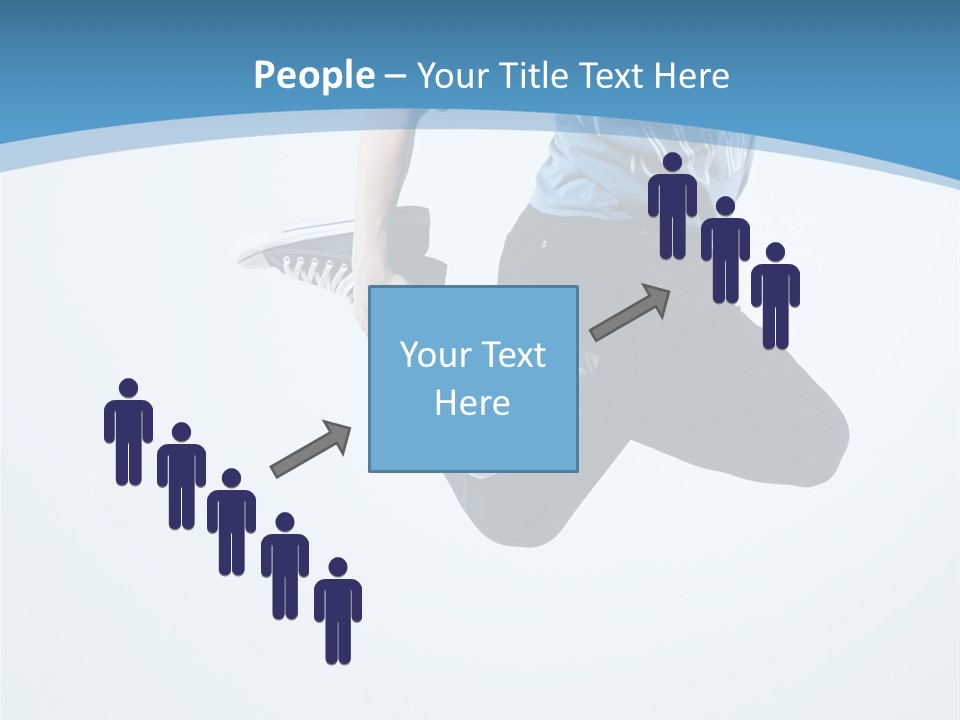 Moving Male Breakdancing PowerPoint Template