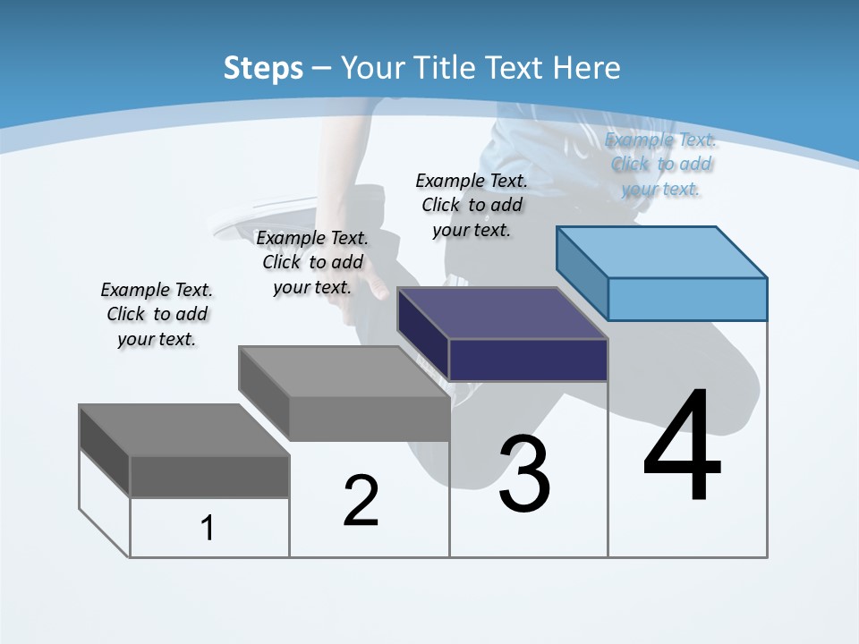 Moving Male Breakdancing PowerPoint Template