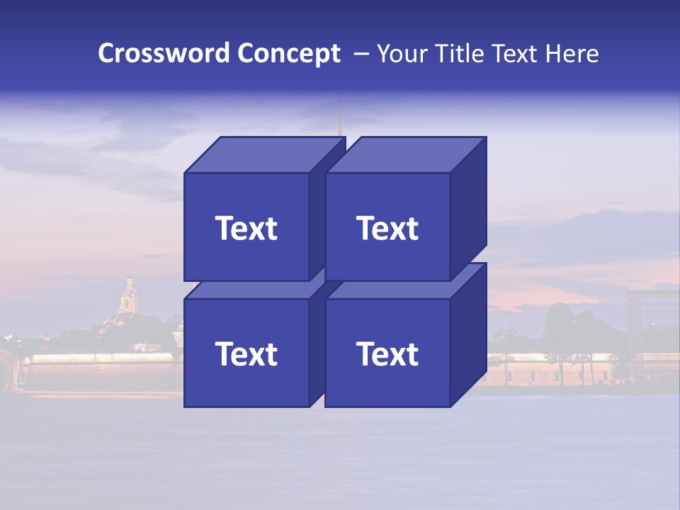 Chair Company Figure PowerPoint Template
