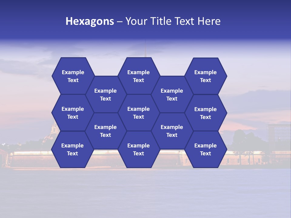 Chair Company Figure PowerPoint Template