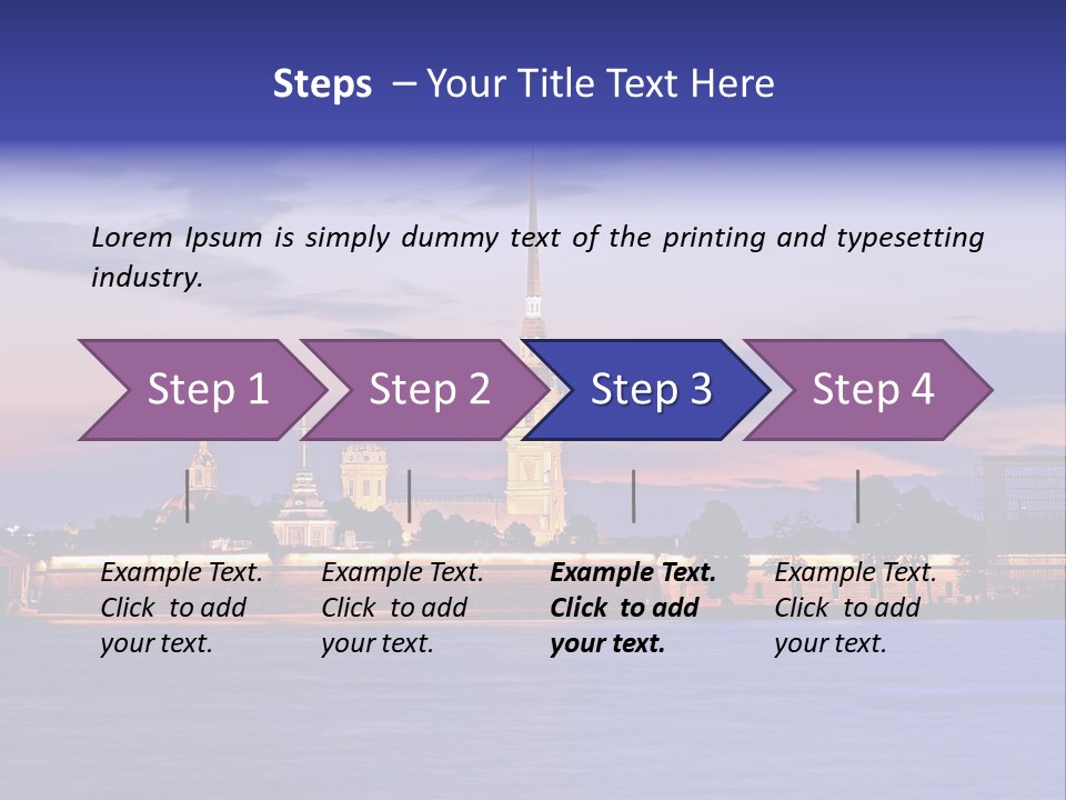 Chair Company Figure PowerPoint Template