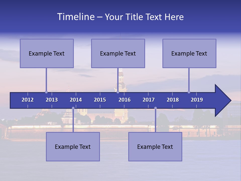Chair Company Figure PowerPoint Template