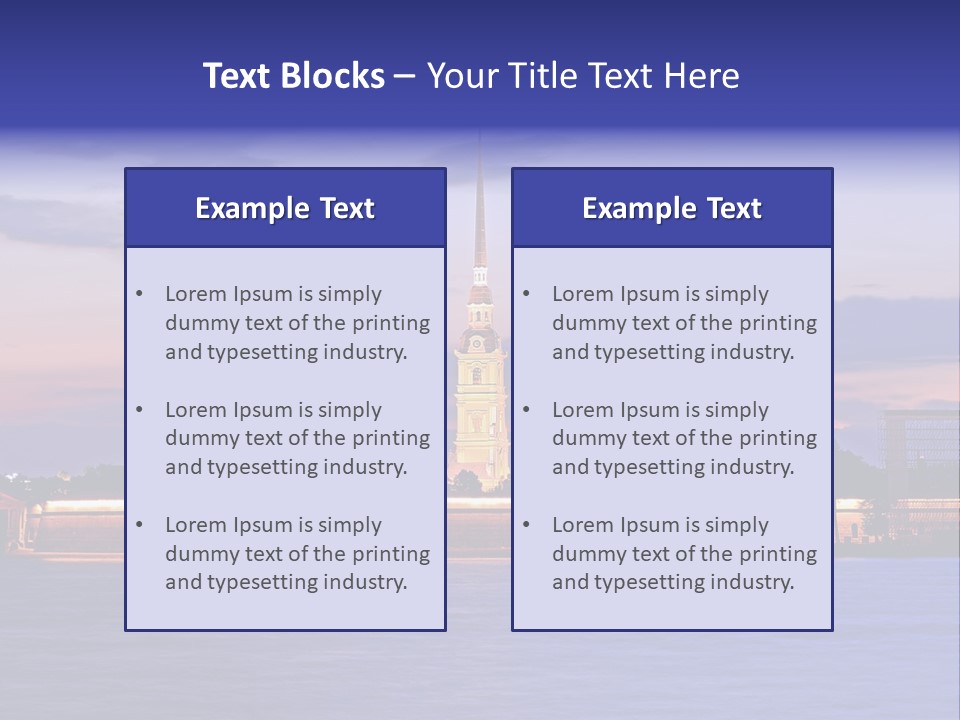Chair Company Figure PowerPoint Template