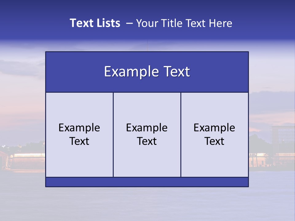 Chair Company Figure PowerPoint Template