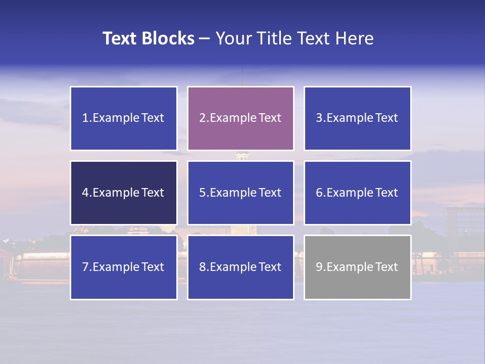 Chair Company Figure PowerPoint Template