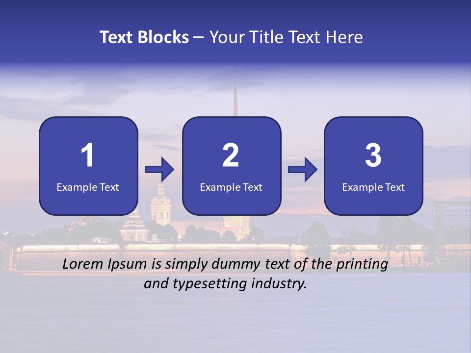Chair Company Figure PowerPoint Template