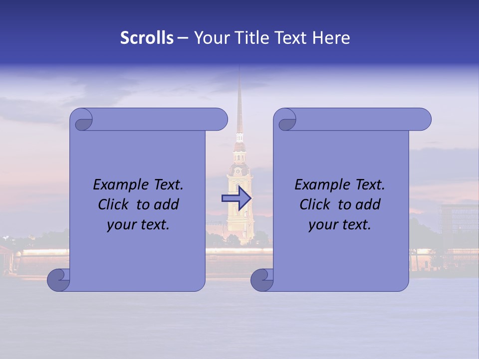 Chair Company Figure PowerPoint Template
