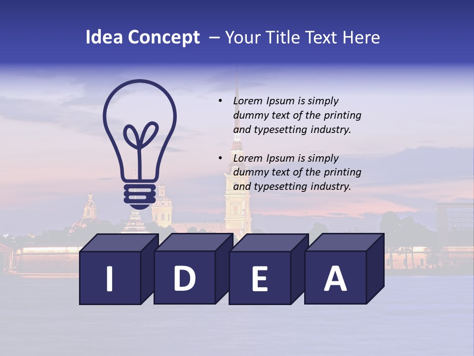 Chair Company Figure PowerPoint Template