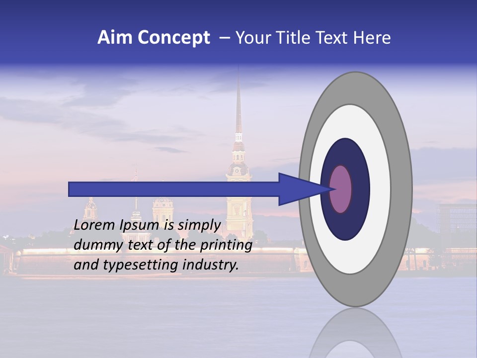 Chair Company Figure PowerPoint Template