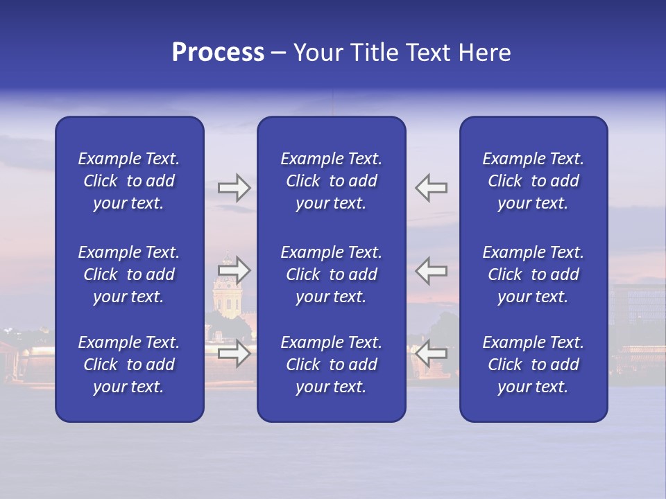 Chair Company Figure PowerPoint Template