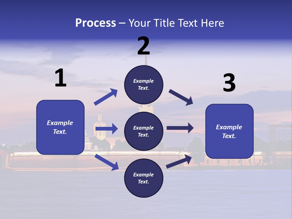 Chair Company Figure PowerPoint Template