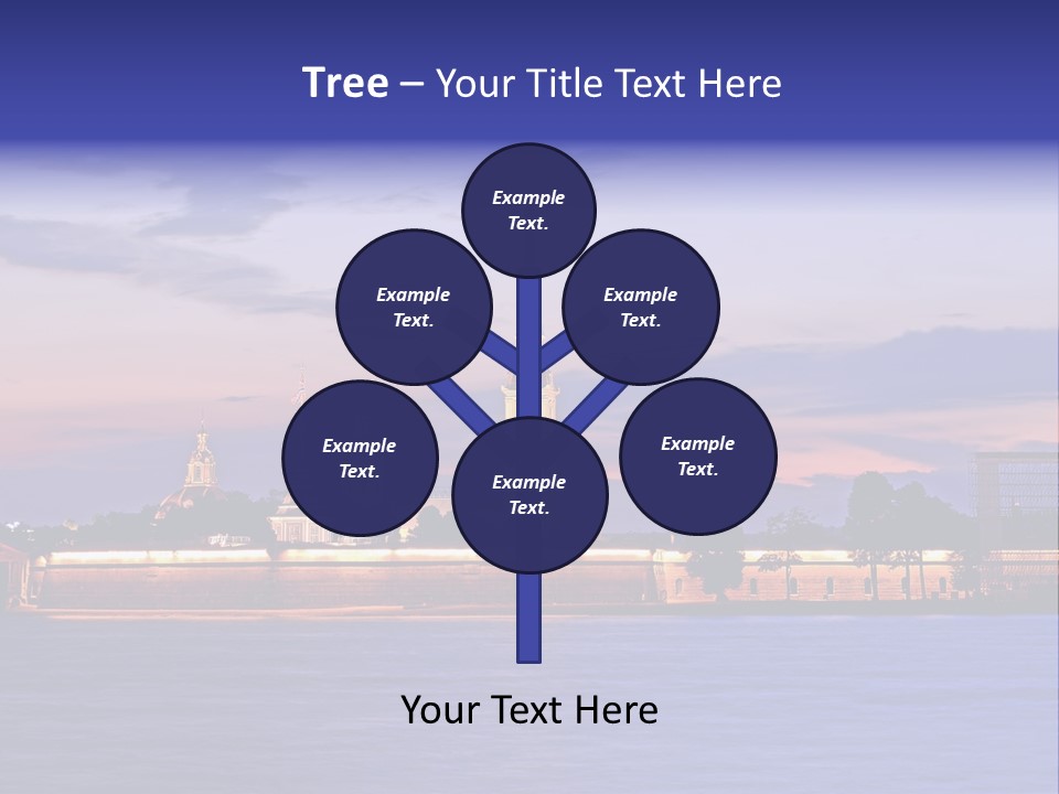 Chair Company Figure PowerPoint Template