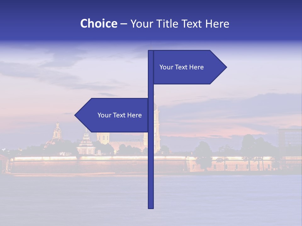 Chair Company Figure PowerPoint Template