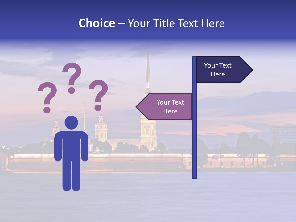 Chair Company Figure PowerPoint Template