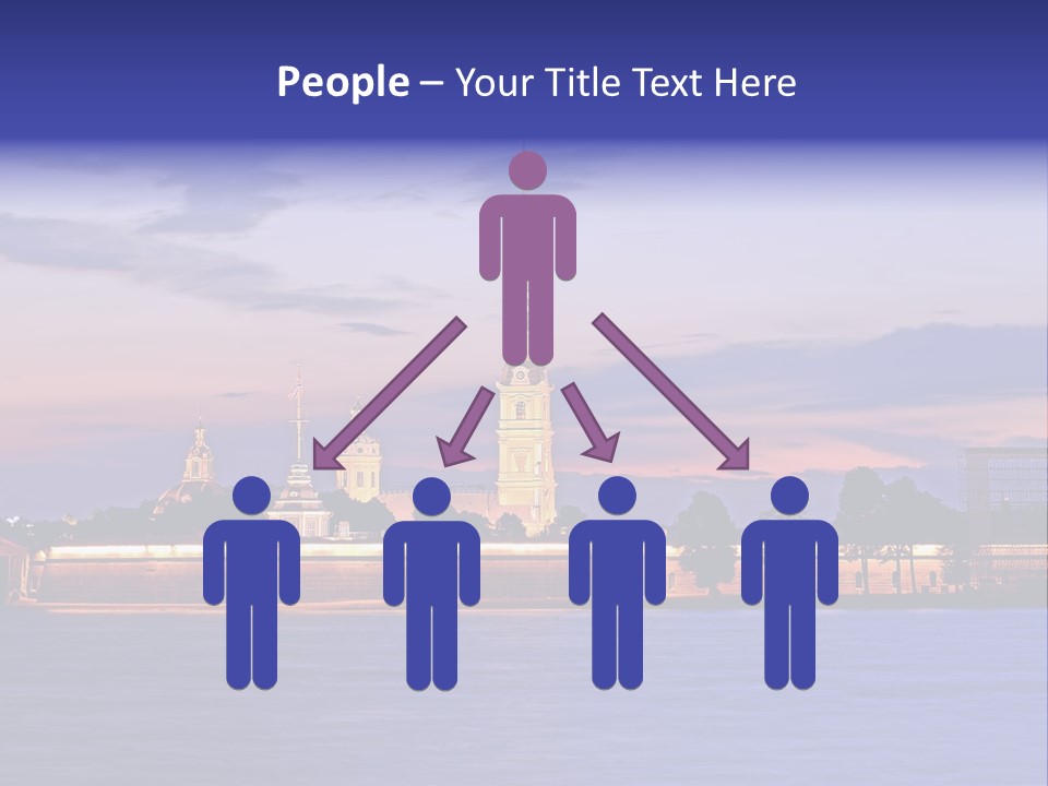 Chair Company Figure PowerPoint Template