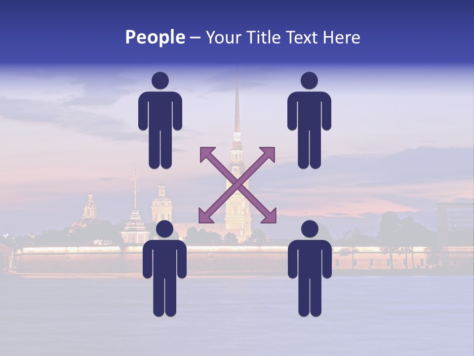 Chair Company Figure PowerPoint Template