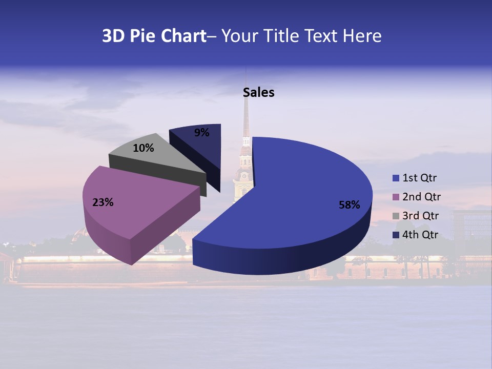 Chair Company Figure PowerPoint Template
