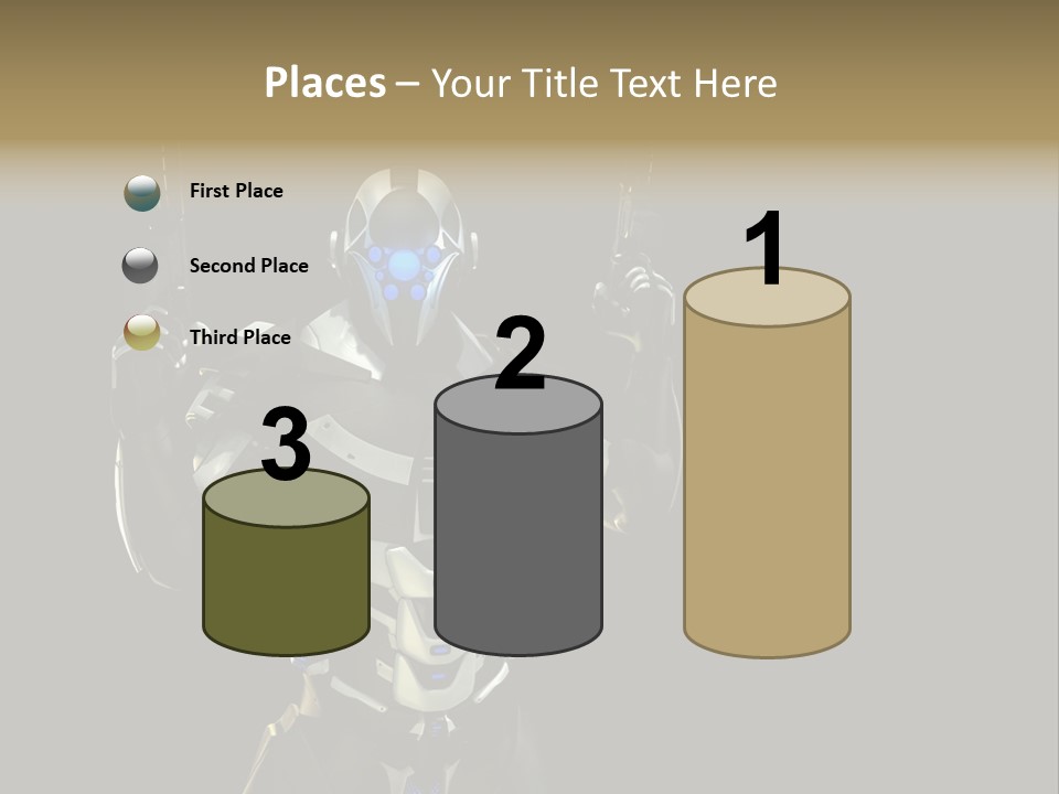 Army Military Drone PowerPoint Template