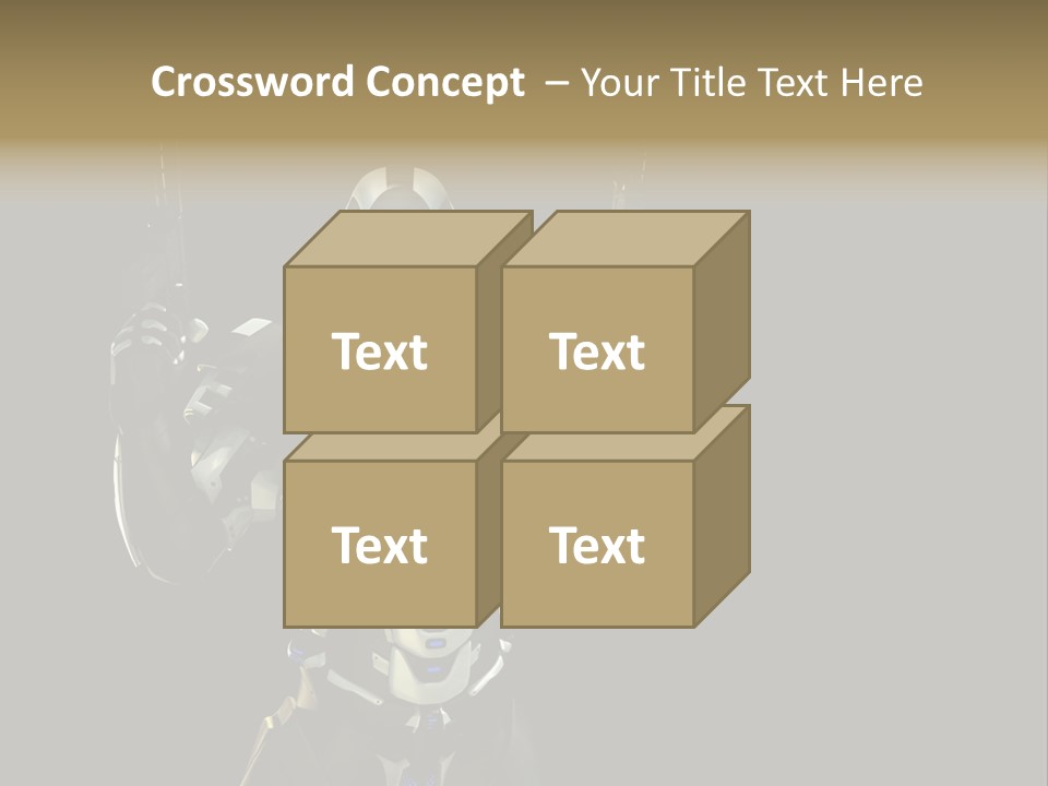 Army Military Drone PowerPoint Template