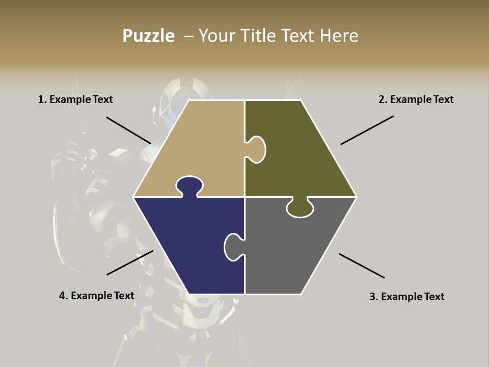 Army Military Drone PowerPoint Template